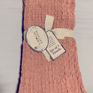 Light Rose pink towels